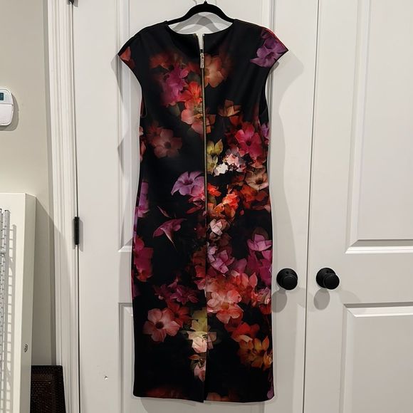 NWOT Ted Baker Floral Dress. - Picture 2 of 7